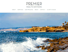 Tablet Screenshot of mypremierwealth.com